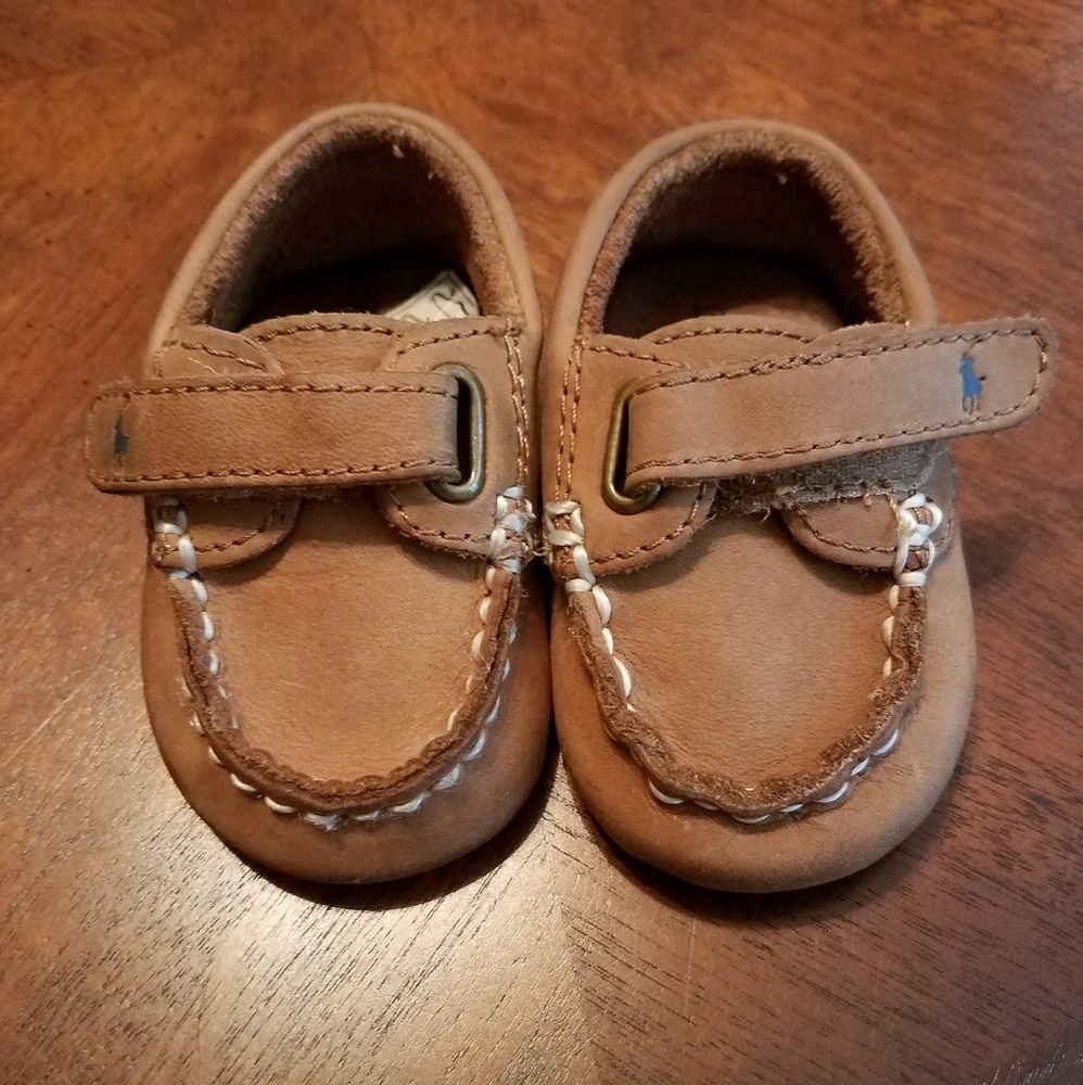 (Sold)Ralph Lauren Captain Leather Loafer